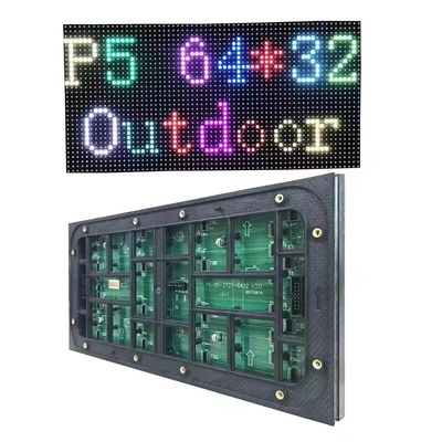 Modulo di pannello LED a colori pieni SMD P5 impermeabile all'aria aperta con durata di 100000 ore