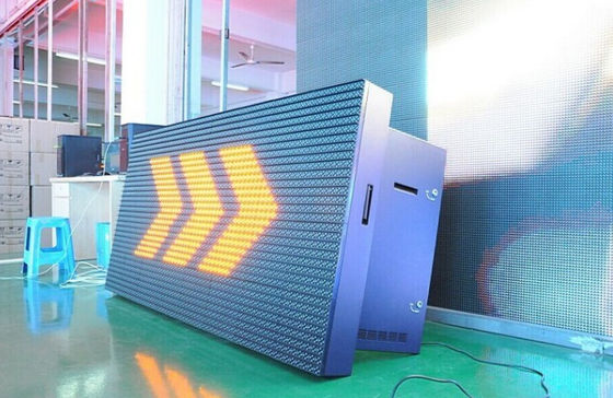 Display LED RGB ad alta risoluzione struttura in ferro/alluminio per la manutenzione anteriore e posteriore