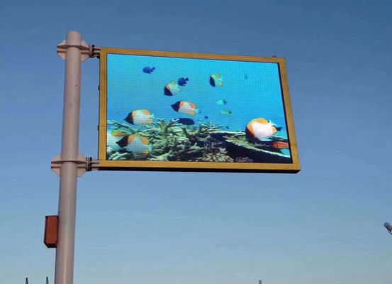 Protezione anteriore e posteriore schermo a LED a doppio colore con materiali per armadi di acciaio in alluminio