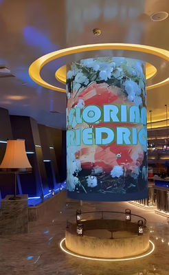 Display LED a semisfera flessibile ad alta definizione