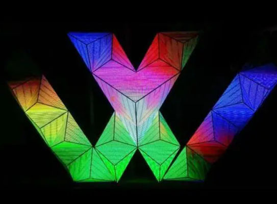 P2.5 Display Alien Screen Display Ribbon Screen Display Curved Display Screen Display